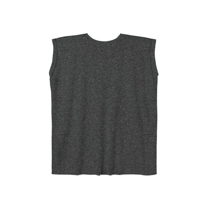 Zen Guardian Flowy Rolled Cuffs Muscle Tee