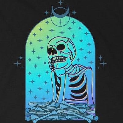 "Skeleponder" Racerback Tank